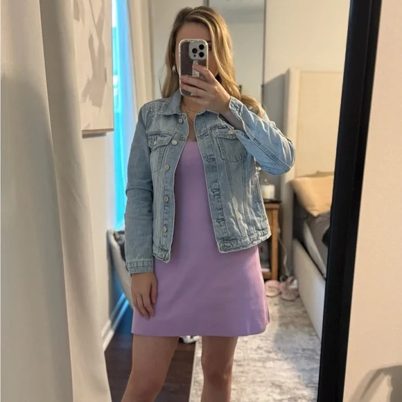 ZARA Casual Cute Lavender Sleeveless Summer Spring Dress - Picture 9 of 12